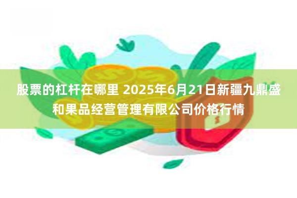 股票的杠杆在哪里 2025年6月21日新疆九鼎盛和果品经营管理有限公司价格行情